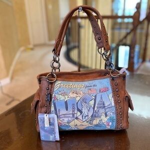 Montana west USA conceal carry handgun satchel